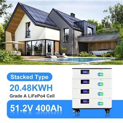 China Factory LifePo4 Bateri 51.2v 400Ah 20kWh Bateri Lithium